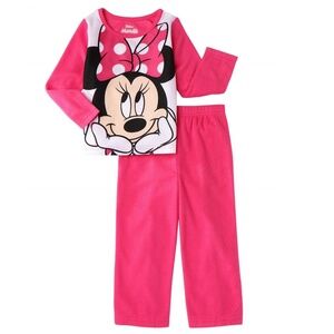 Minnie Mouse Toddler Girls’ Flannel Pajamas Set